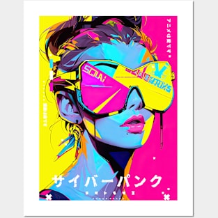 SAIBĀPANKU - サイバーパンク HIGH FASHION DESIGN Posters and Art